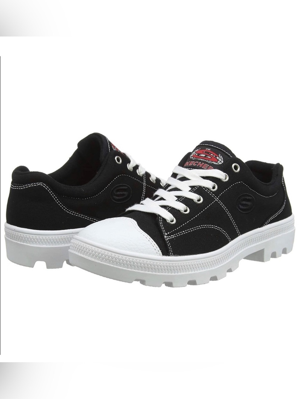 NWT Skechers Women's Roadies-True Roots Sneaker in Black Size 10